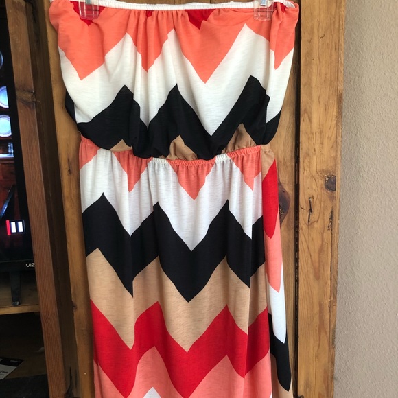Juniors strapless sundress - Picture 1 of 1
